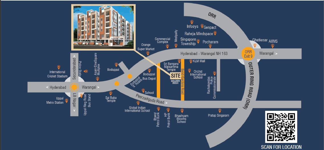 Best gated community in peerzadiguda